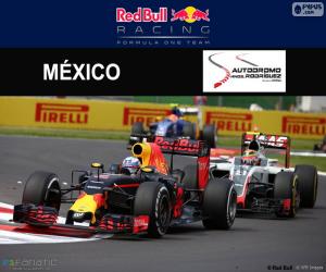 yapboz Daniel Ricciardo, 2016 Meksika Grand Prix